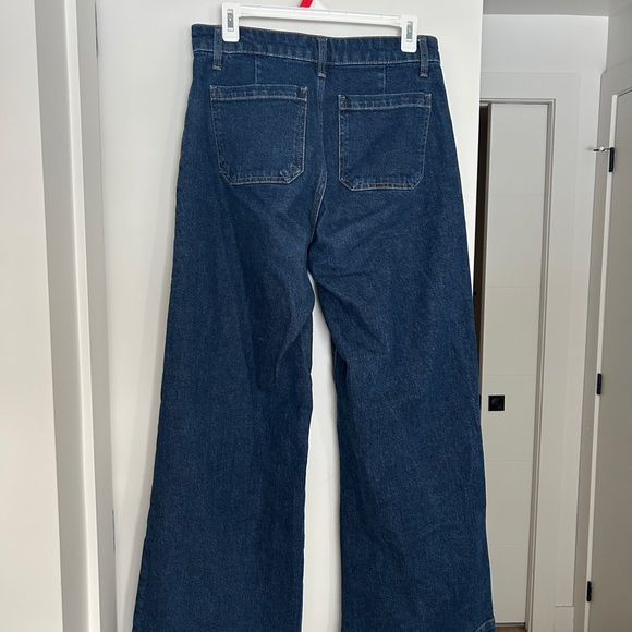 H&M Dark Blue Flare Jeans - Picture 3 of 4